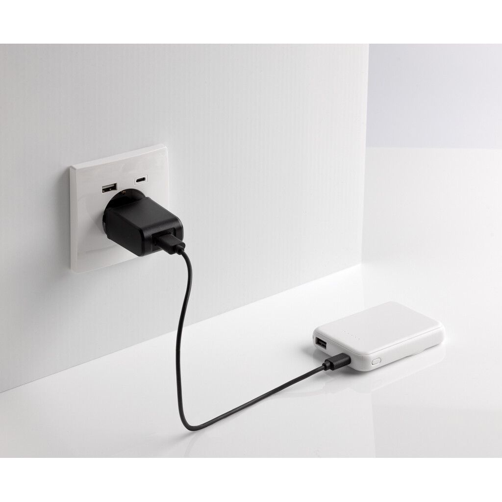 Stellar 5.000mAh 5W magnetische Powerbank aus RCS rec. ABS - weiß-954