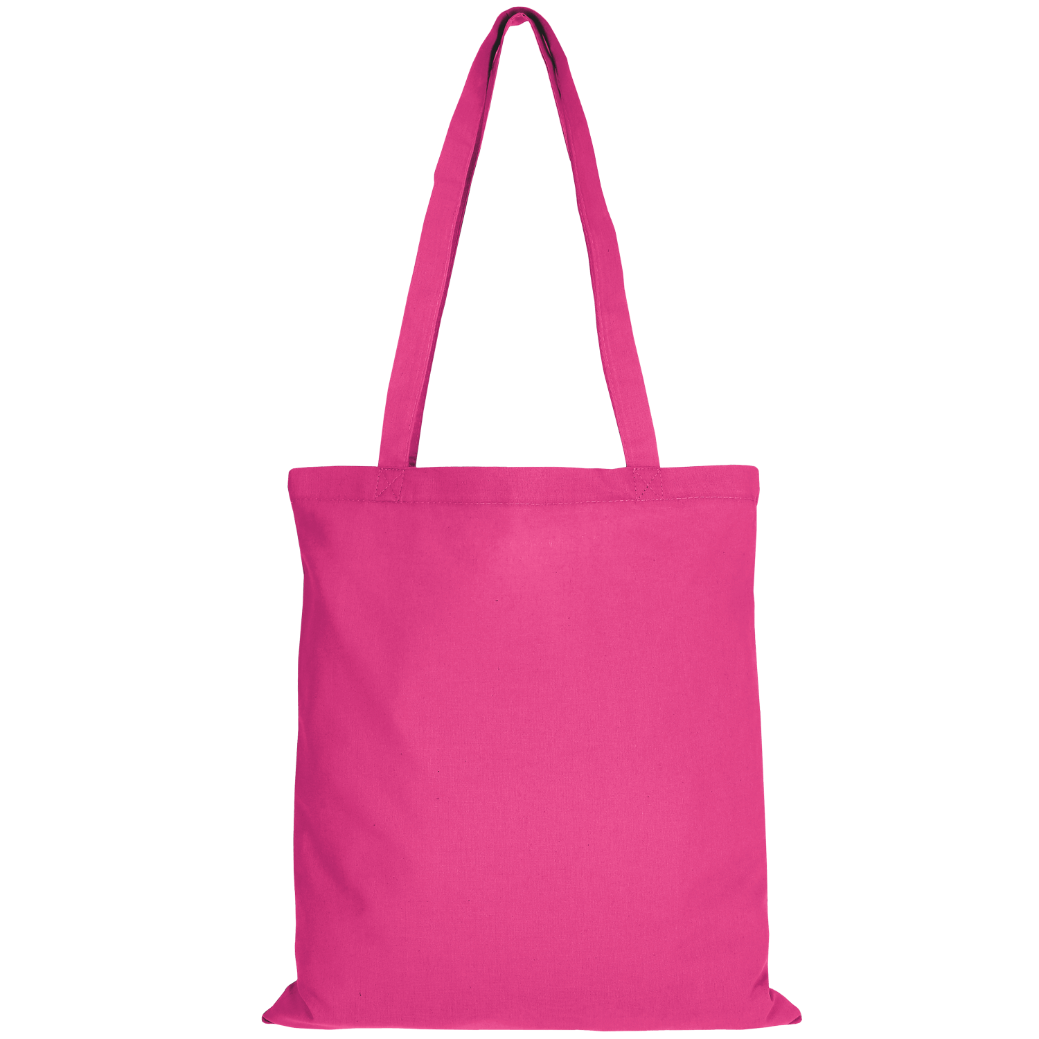 Einkaufstasche Baumwolle - lange Henkel - pink-356