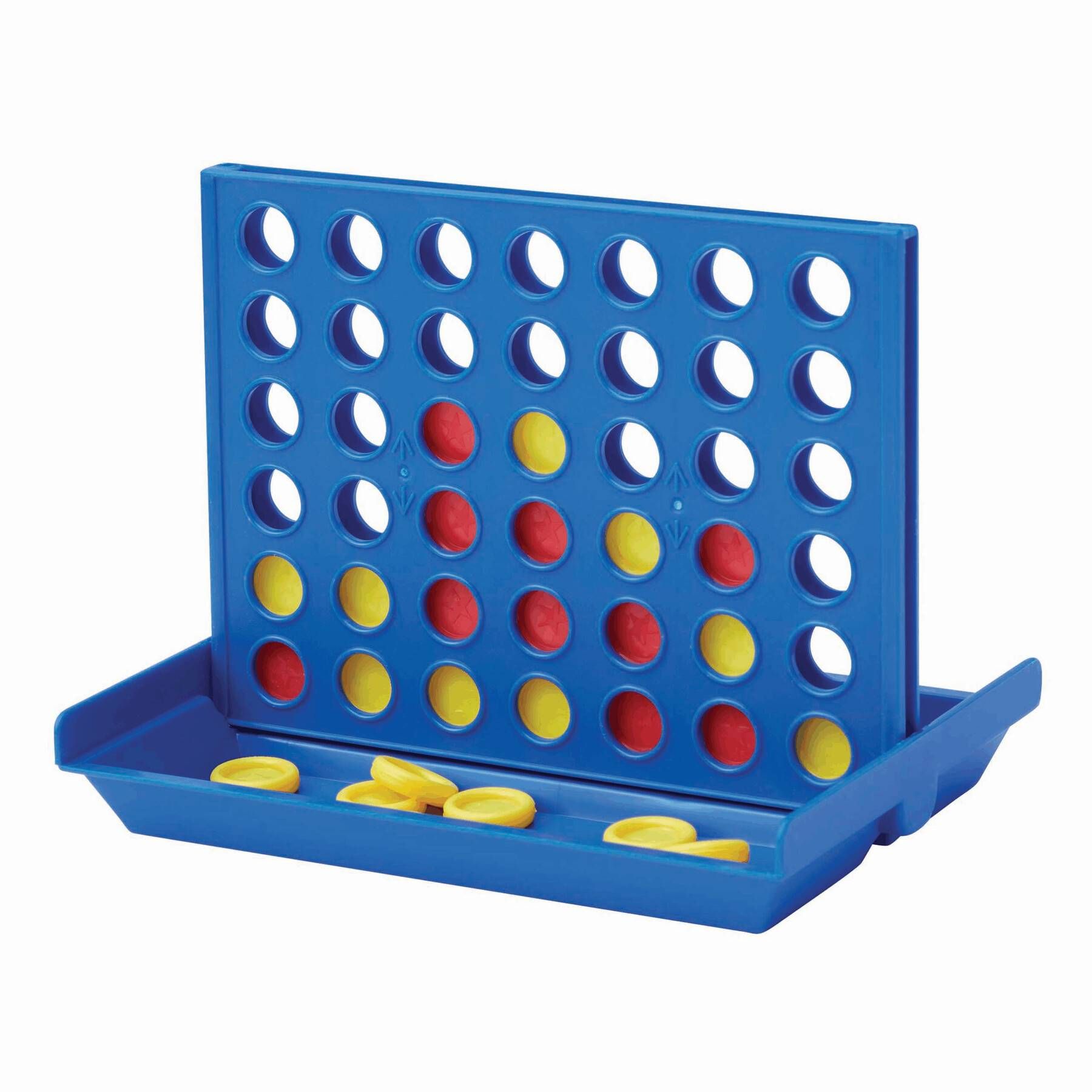 Reisespiel 4 IN A LINE - blau - gelb - rot-860