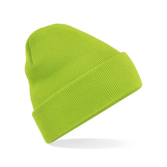 Original Cuffed Beanie - lime green-307