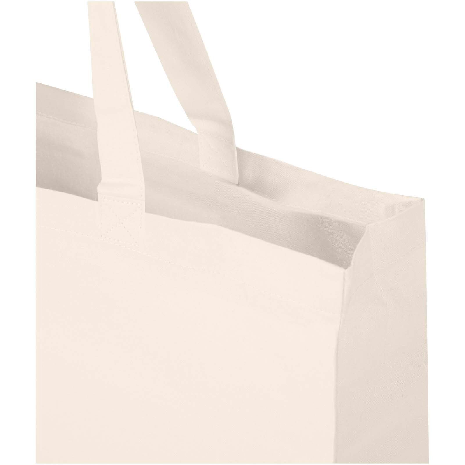 Odessa 220 g/m² Baumwoll Tragetasche aus GRS recycelter Baumwolle 40L - natur-380