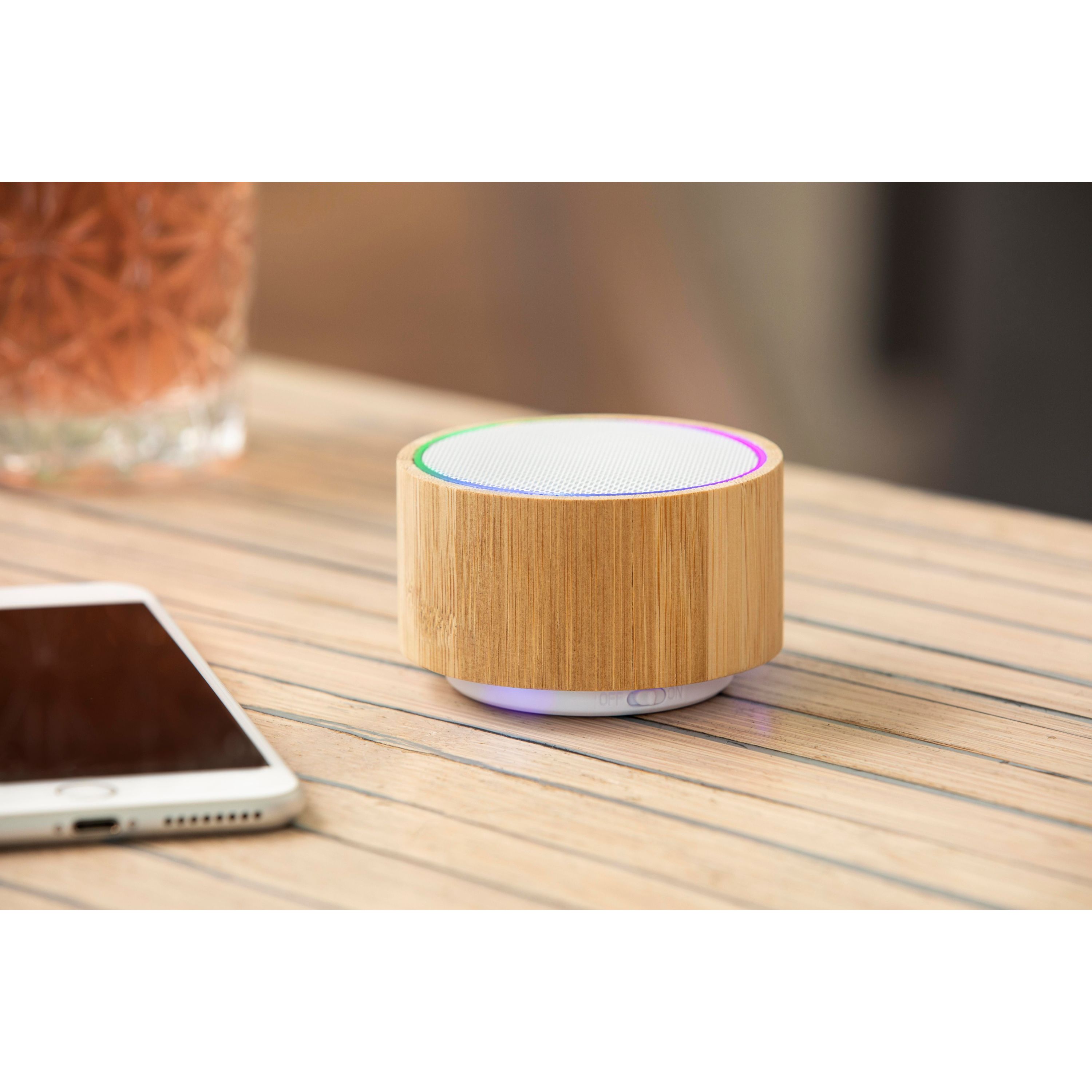 Wireless Lautsprecher aus Kunststoff Sharon - braun-968