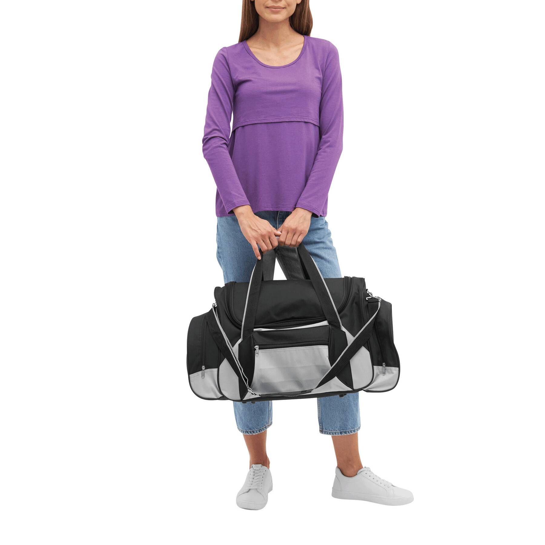 Reisetasche ICELAND - grau - schwarz-499