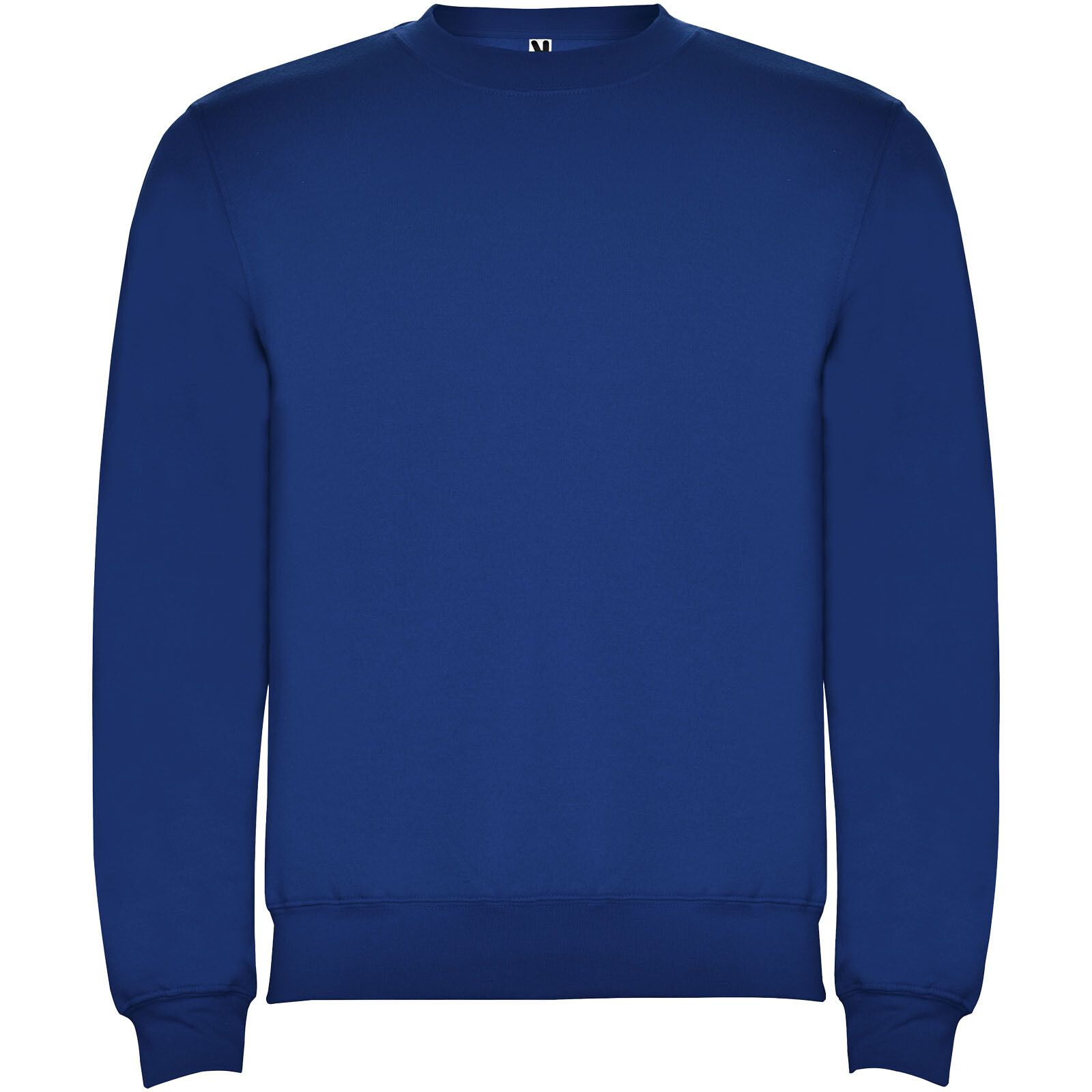 Clasica Sweatshirt mit Rundhalsausschnitt  - royalblau - 3XL-975