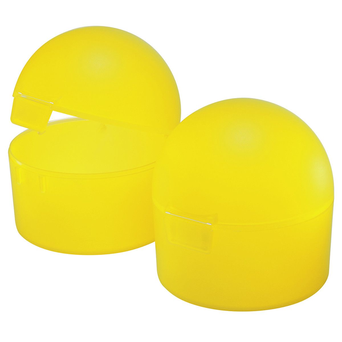 Obstdose - gefrostet gelb-487