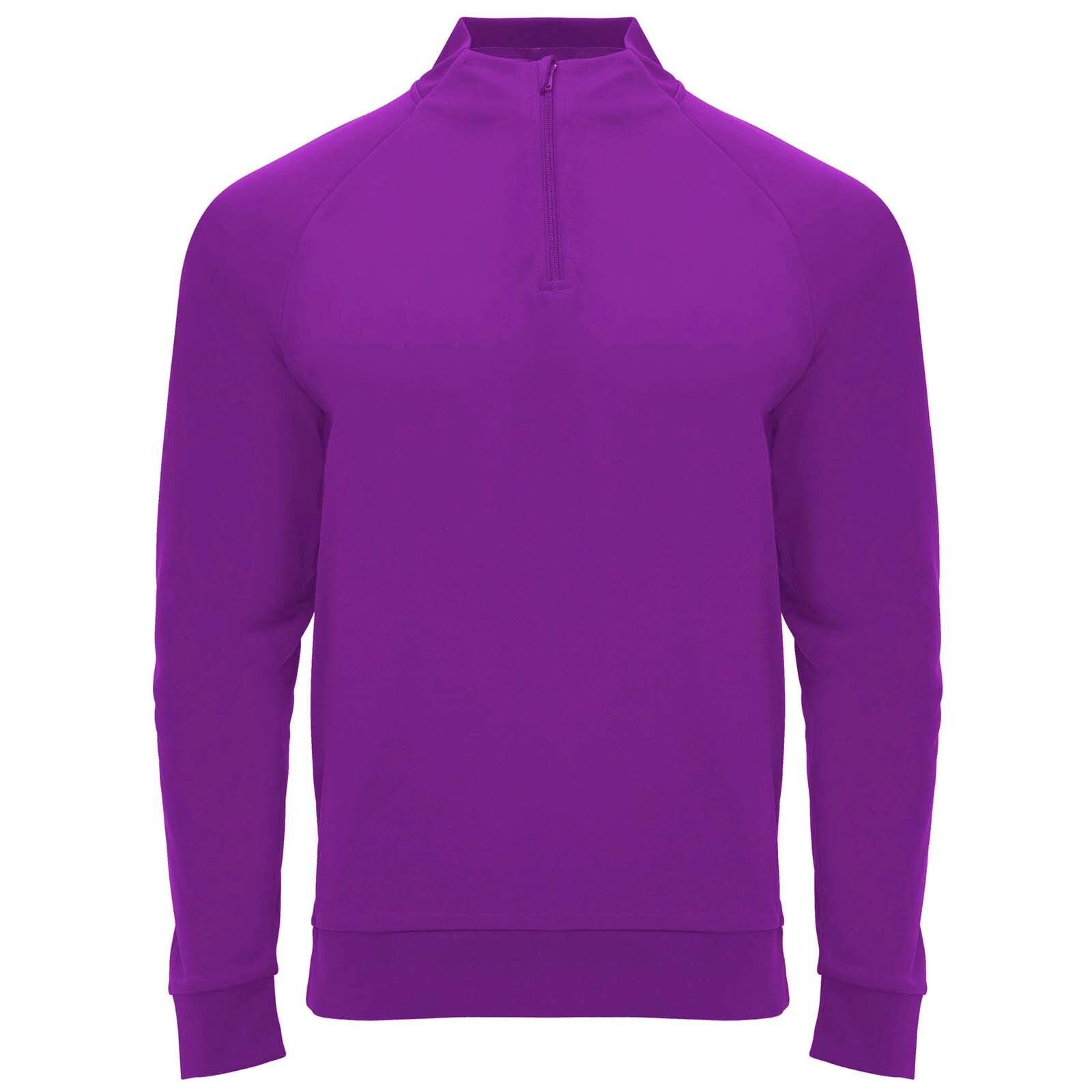 Epiro 200 g/m² Half-Zip Sweatshirt  - malve-647