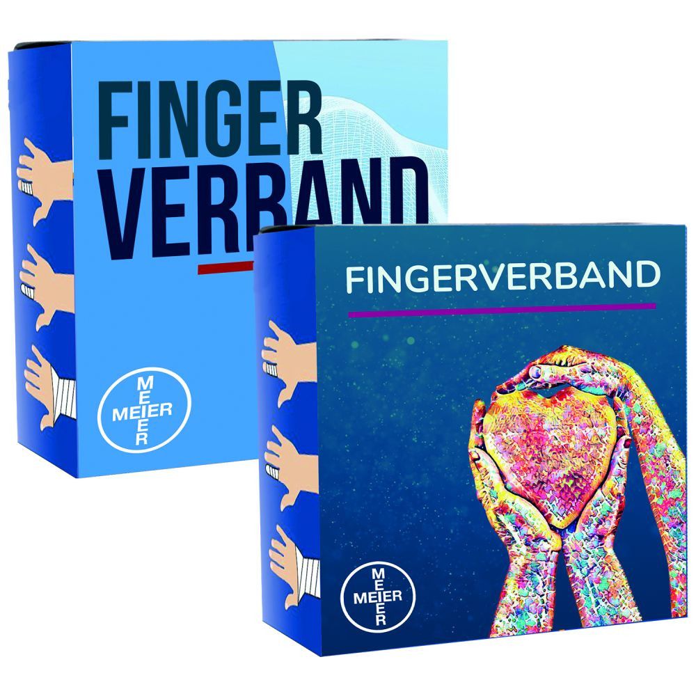 ACTIOMEDIC® selbsthaftender Fingerverband, blau-861