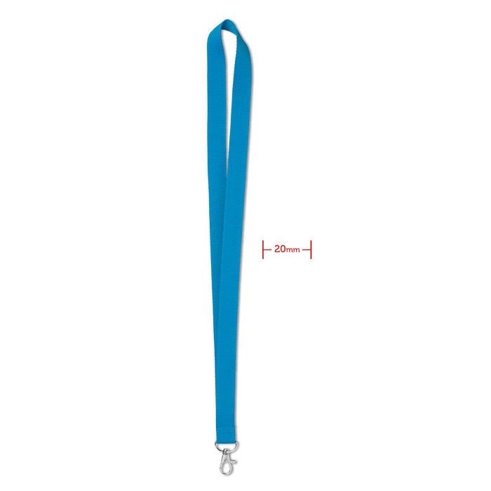 Lanyard 20mm SIMPLE LANY - türkis-164