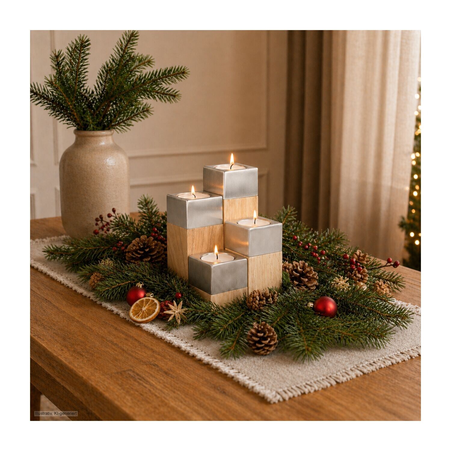 Geschenkset Kerzen-Quartett-283