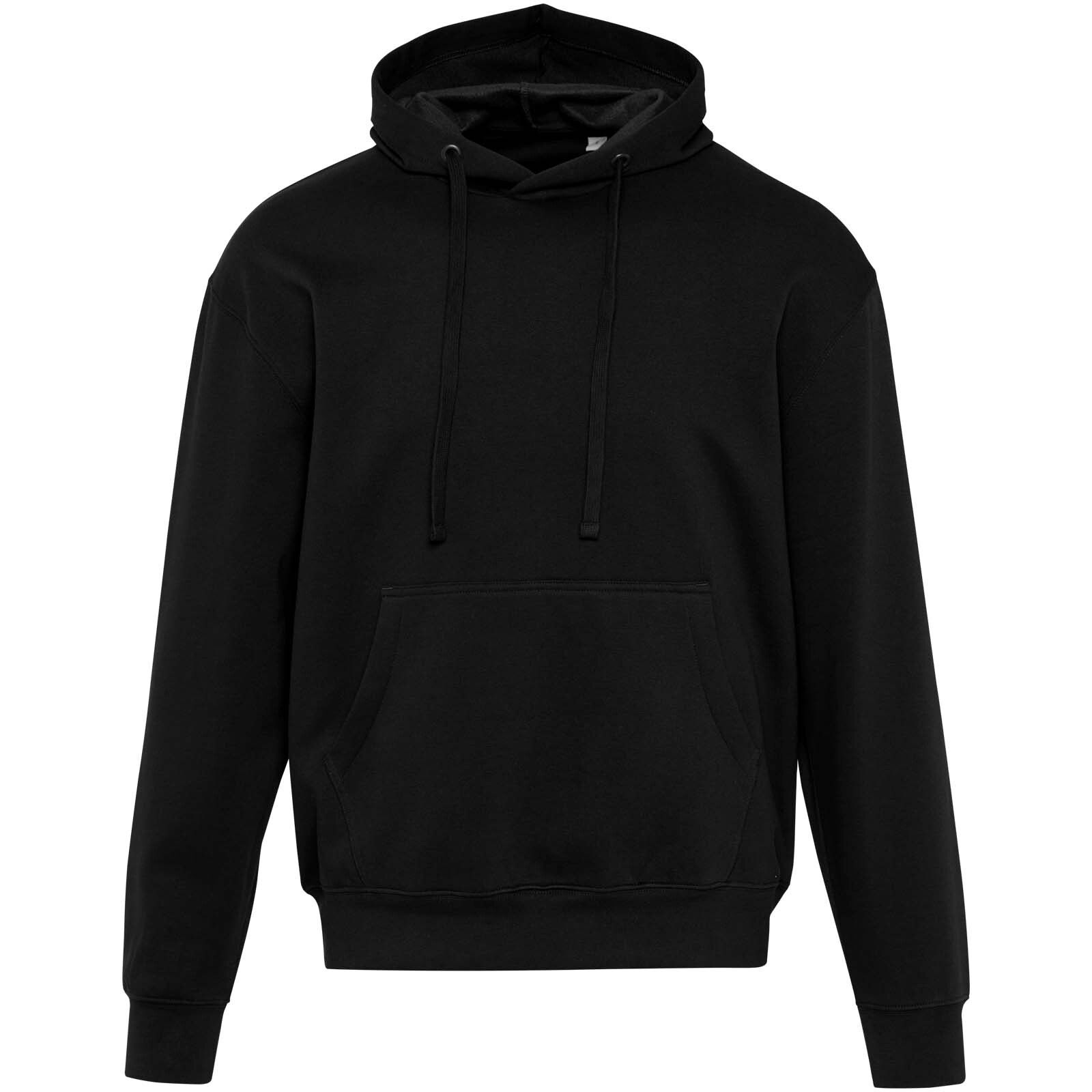 Boris Oversize Kapuzenpullover aus recycelter 280 g/m2 Bio Baumwolle (OCS), unisex - schwarz-848