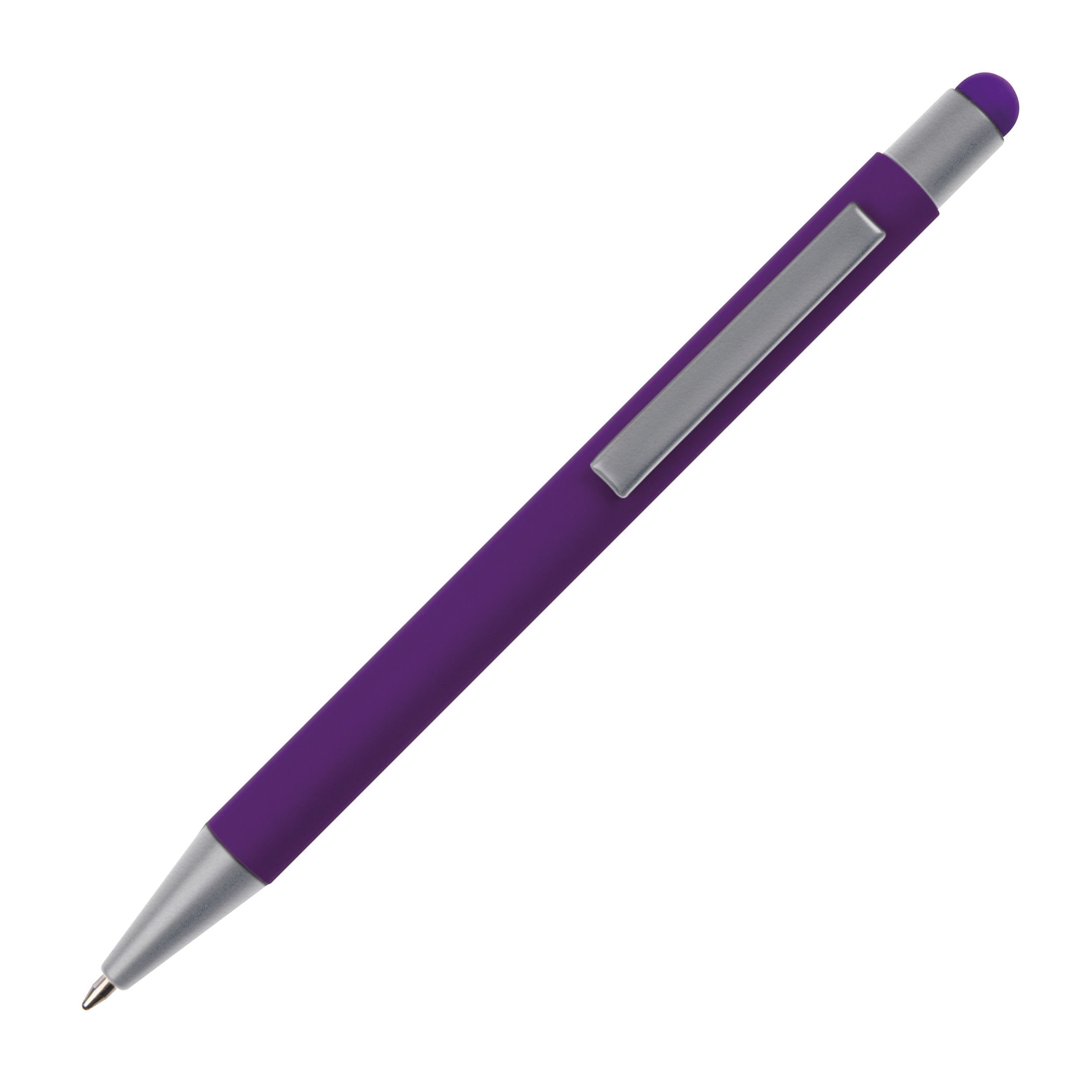 Metall Kugelschreiber mit Touch-Pen Salt Lake City - lila-673