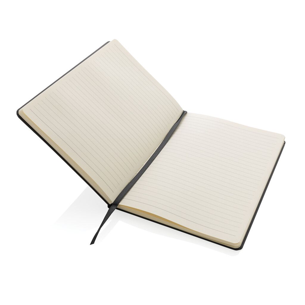 A5 Hardcover Notizbuch - schwarz-831