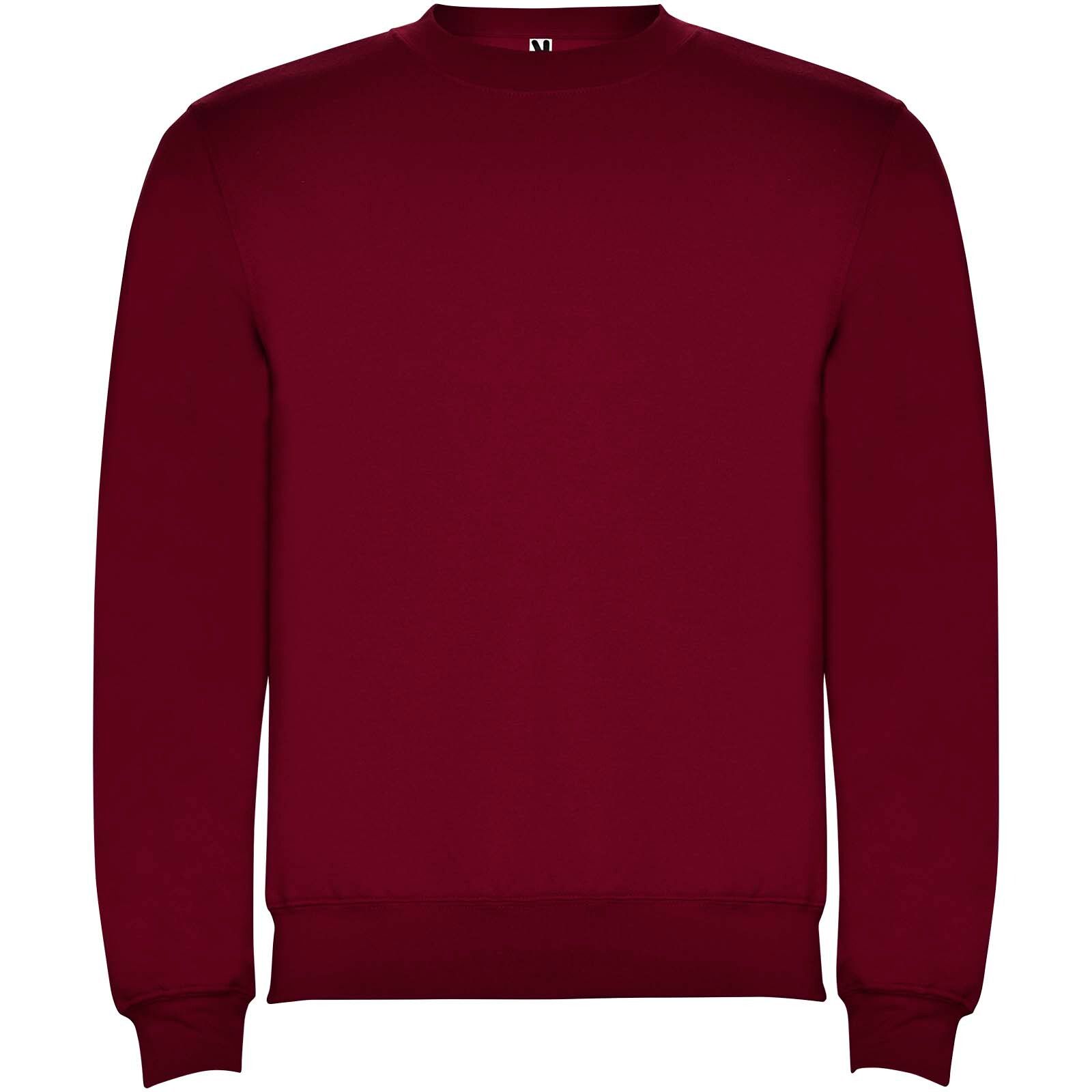 Clasica Sweatshirt mit Rundhalsausschnitt für Kinder - granatrot-585
