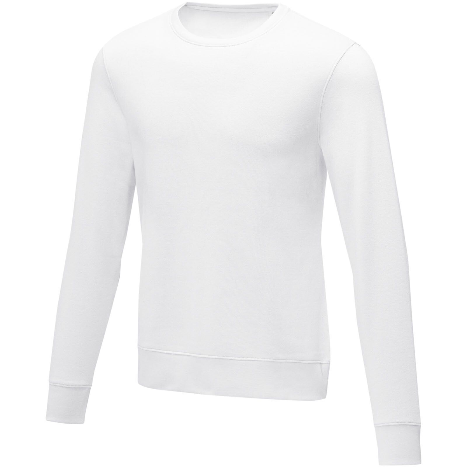 Zenon Herrenpullover mit Rundhalsausschnitt - weiss - XXL-841