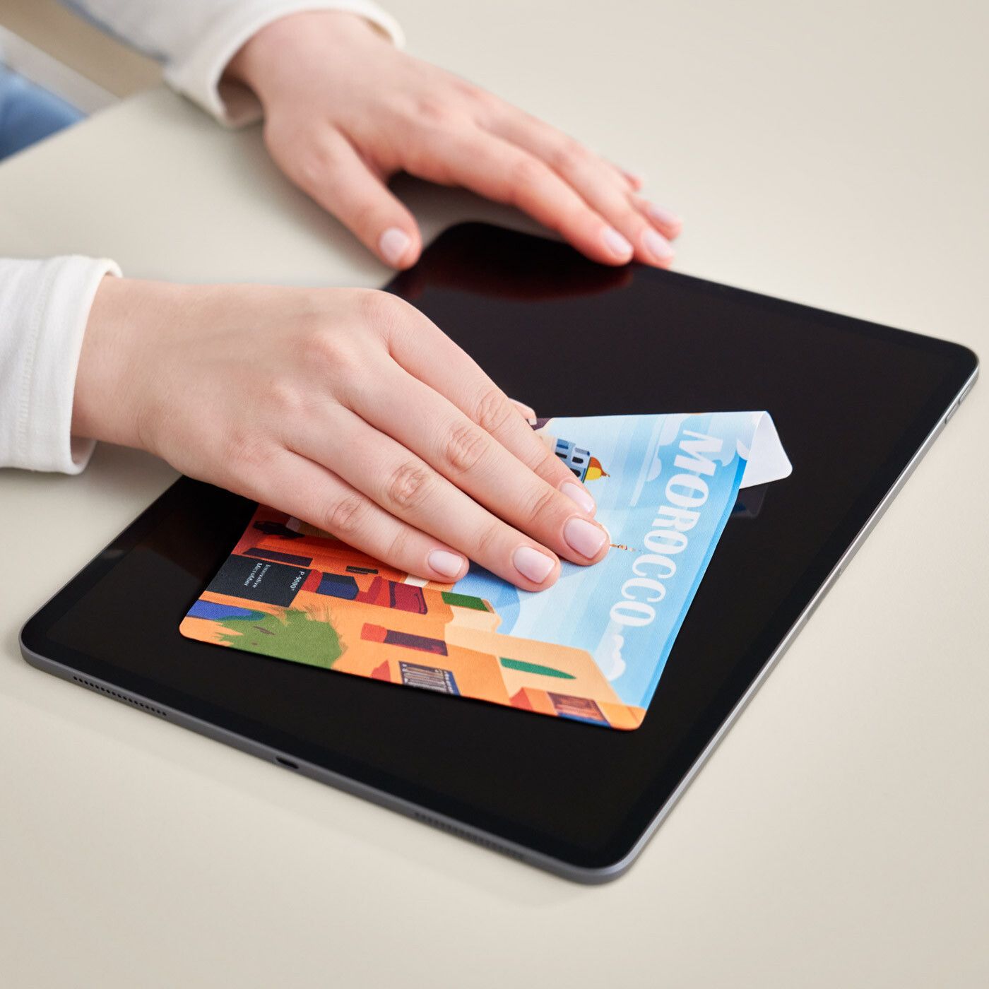 POLYCLEAN Displaytuch 15x15 cm im Etui-421