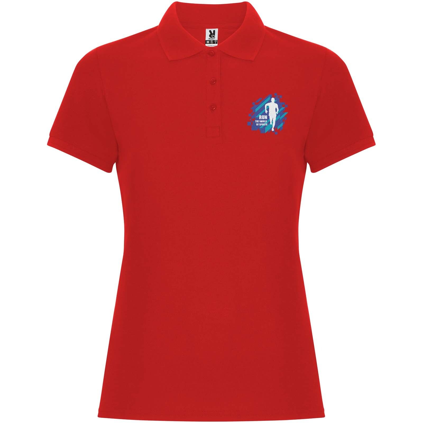 Pegaso Premium Poloshirt für Damen - rot - L-689
