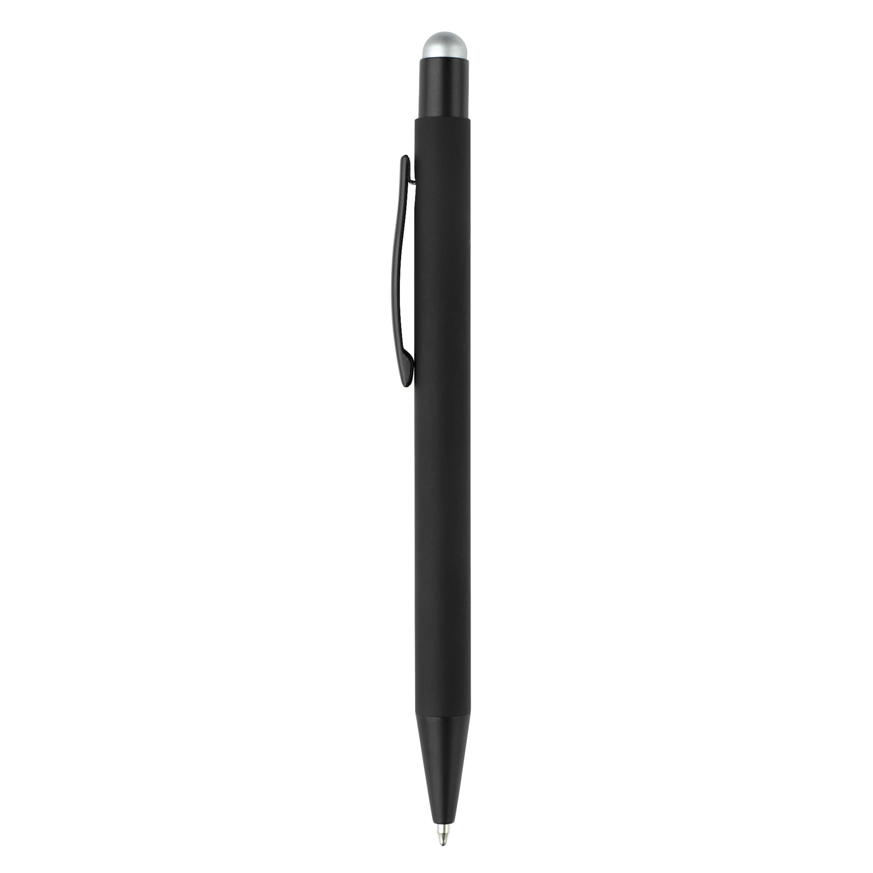 New York schwarz Gummiert Stylus - schwarz  -  silber-703