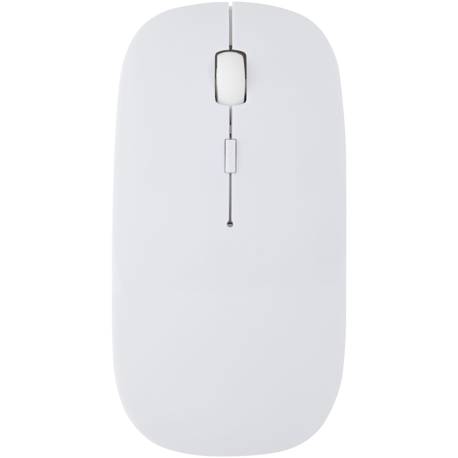 Menlo Funkmaus aus RCS-Recyceltem Kunststoff  - weiss-407