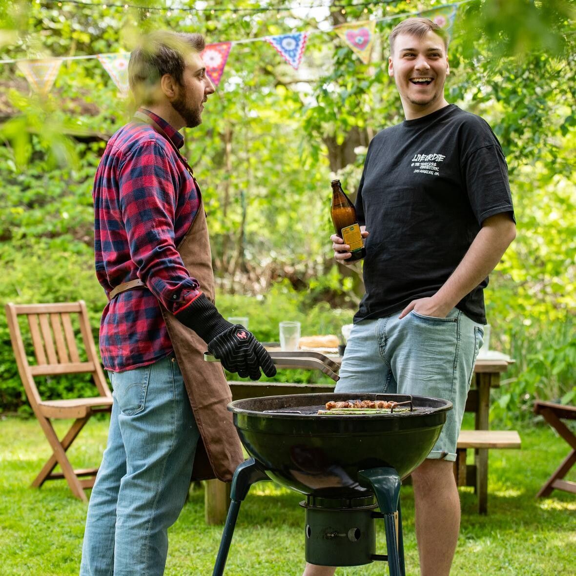 Grillzange BBQ - silber-699