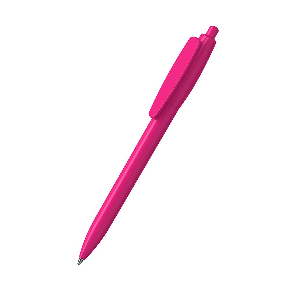 Druckkugelschreiber Klix high gloss - magenta-630