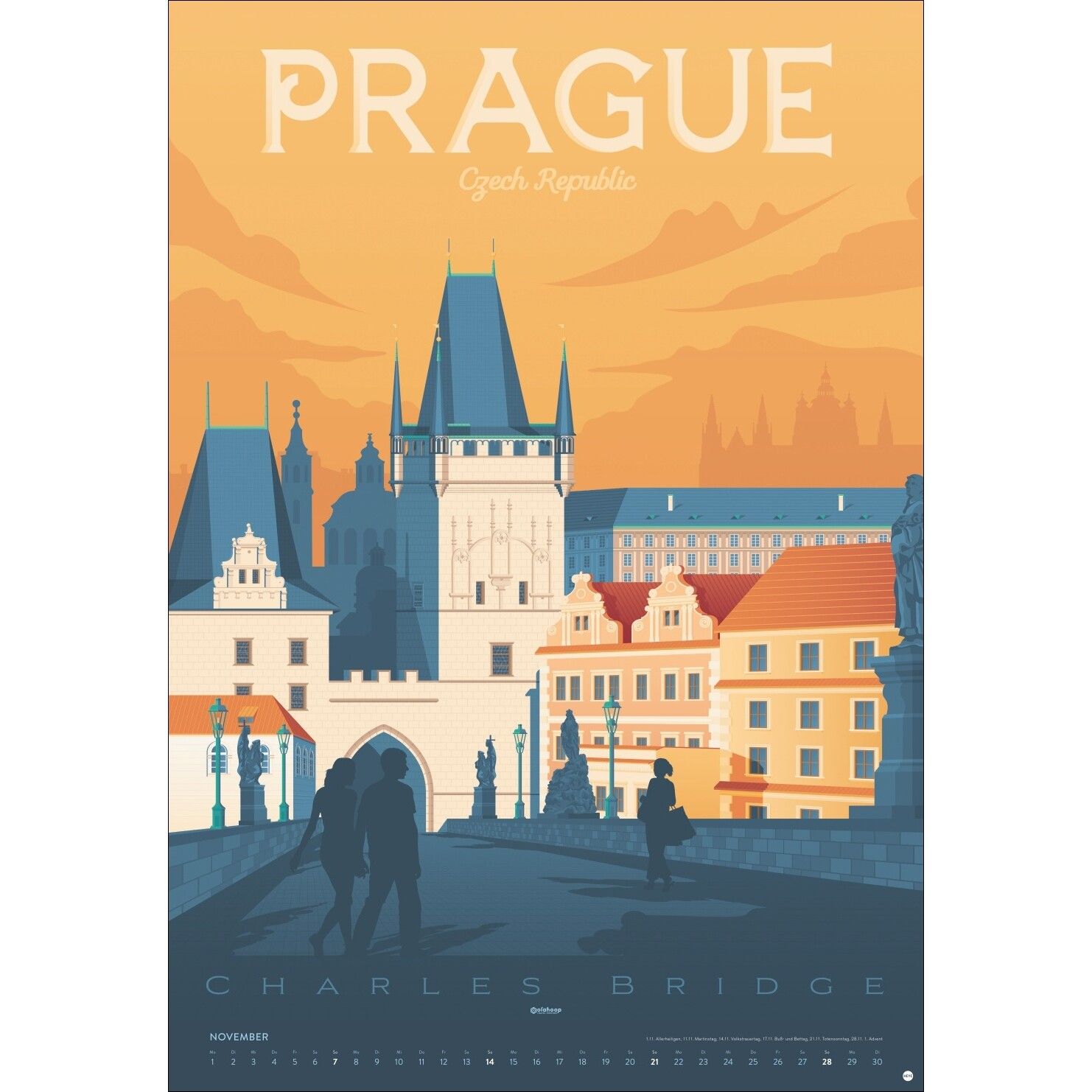 Travel the World Posterkalender-712
