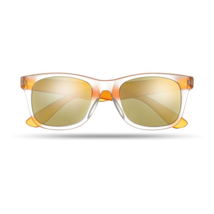 Verspiegelte Sonnenbrille AMERICA TOUCH - orange-360