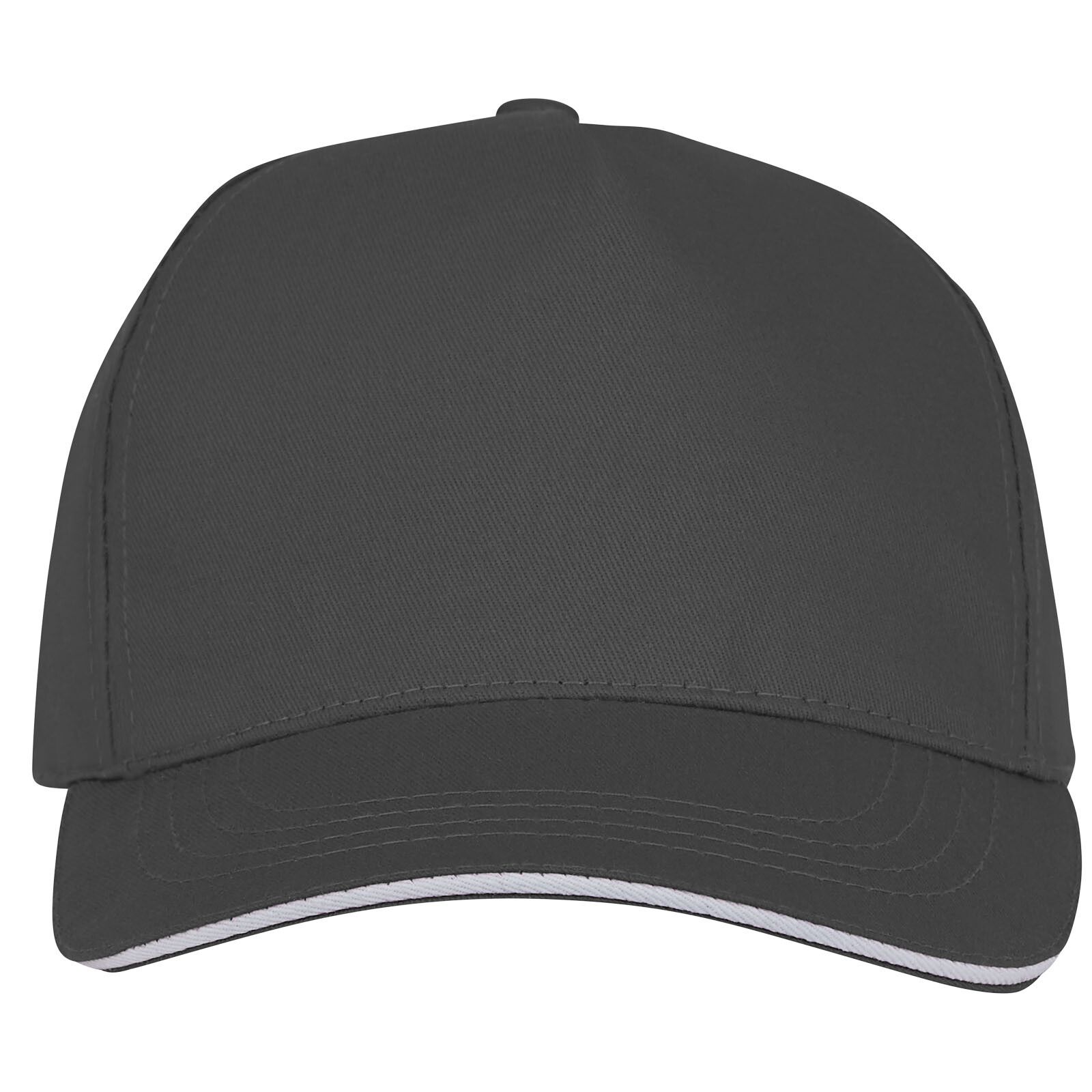 Ceto Cap mit 5 Segmenten und Sandwichschirm - storm grey - 0-827