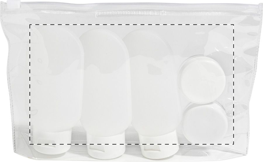 Veredelungsposition Kosmetiktasche - Rückseite