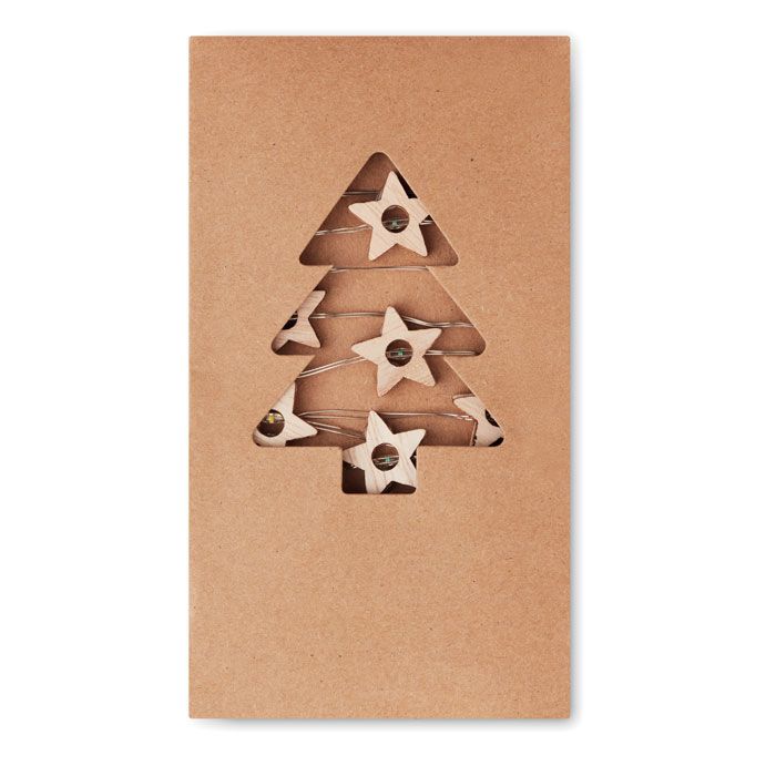 Lichterstrang mit 20 LEDs -40 MILKY WAY - holz-651