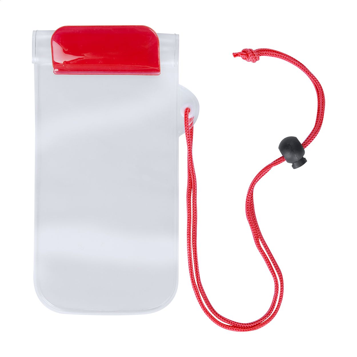 wasserbeständige Kapsel Waterpro - rot - transparent-277