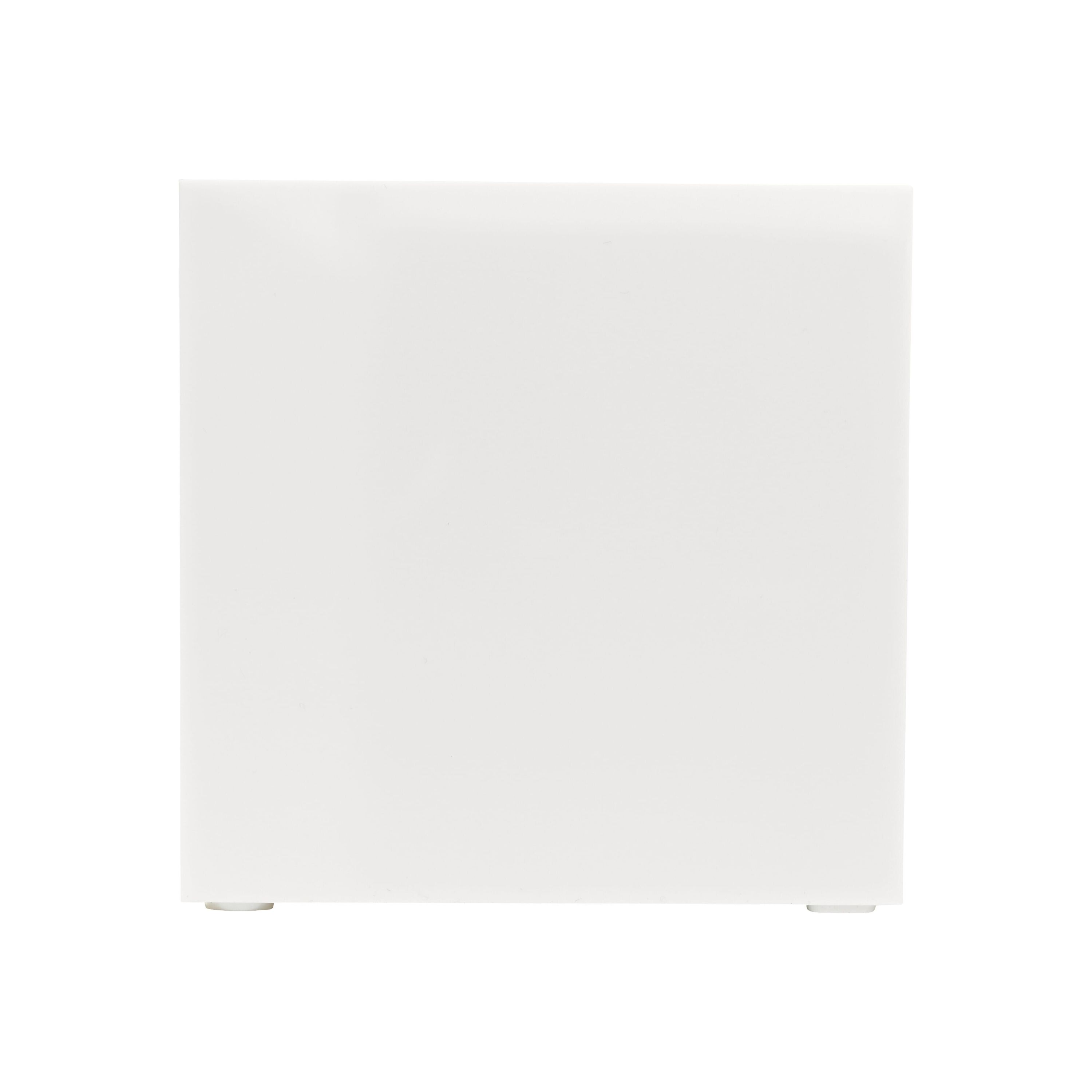 Notizzettel 10x10x10cm in Würfelbox mit Stifteköcher - weiss-595