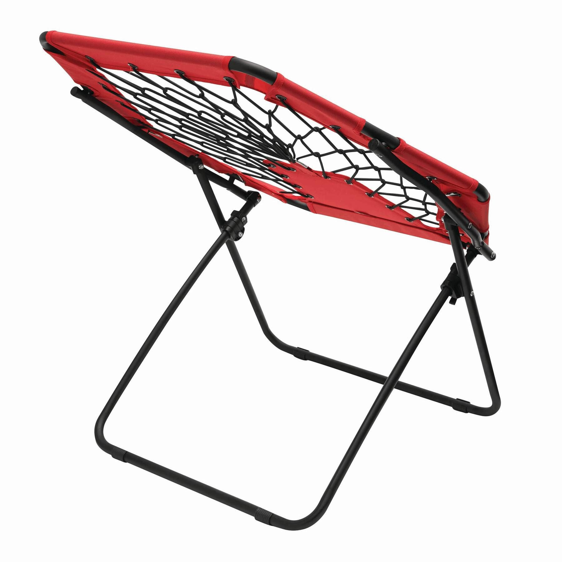 Bungee Stuhl CHILL OUT - rot - schwarz-953