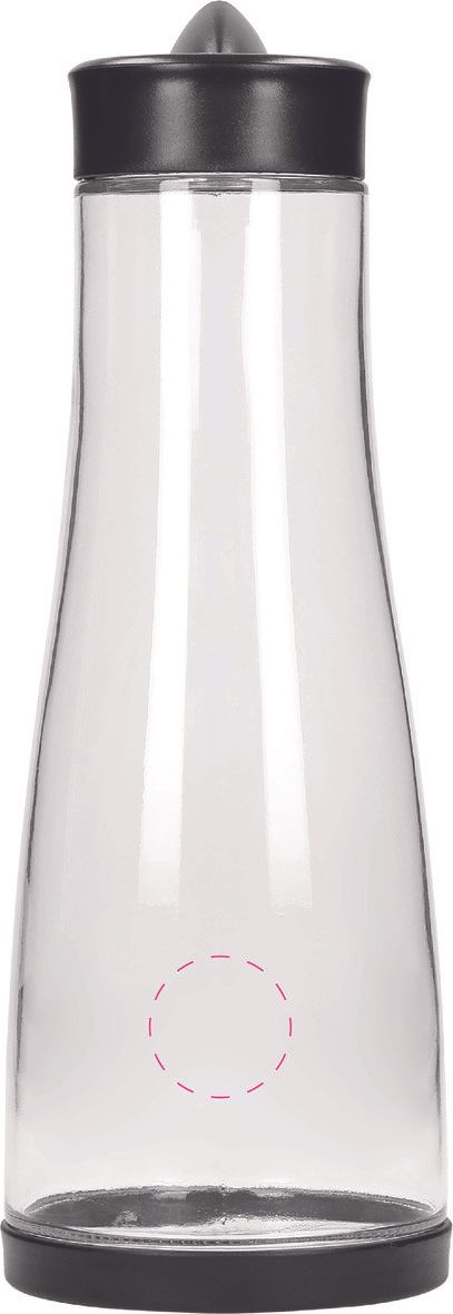 Veredelungsposition auf Flasche seitlich unten