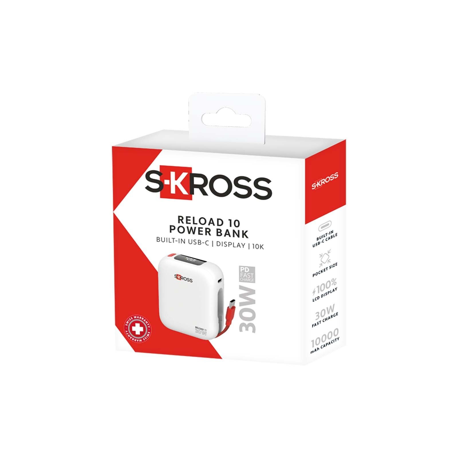 SKROSS Reload 10.000 mAh Powerbank - weiss-560