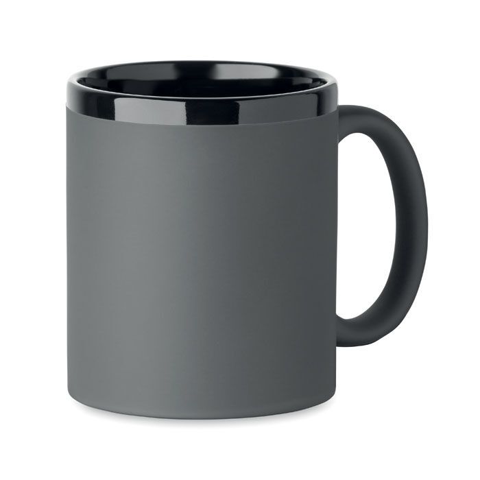 Keramikbecher für Laser 300 ml RUBY - steingrau-911