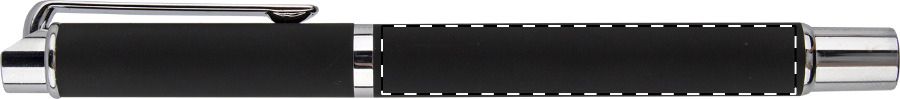Veredelungsposition Rollerball-Korpus - rechts vom Clip