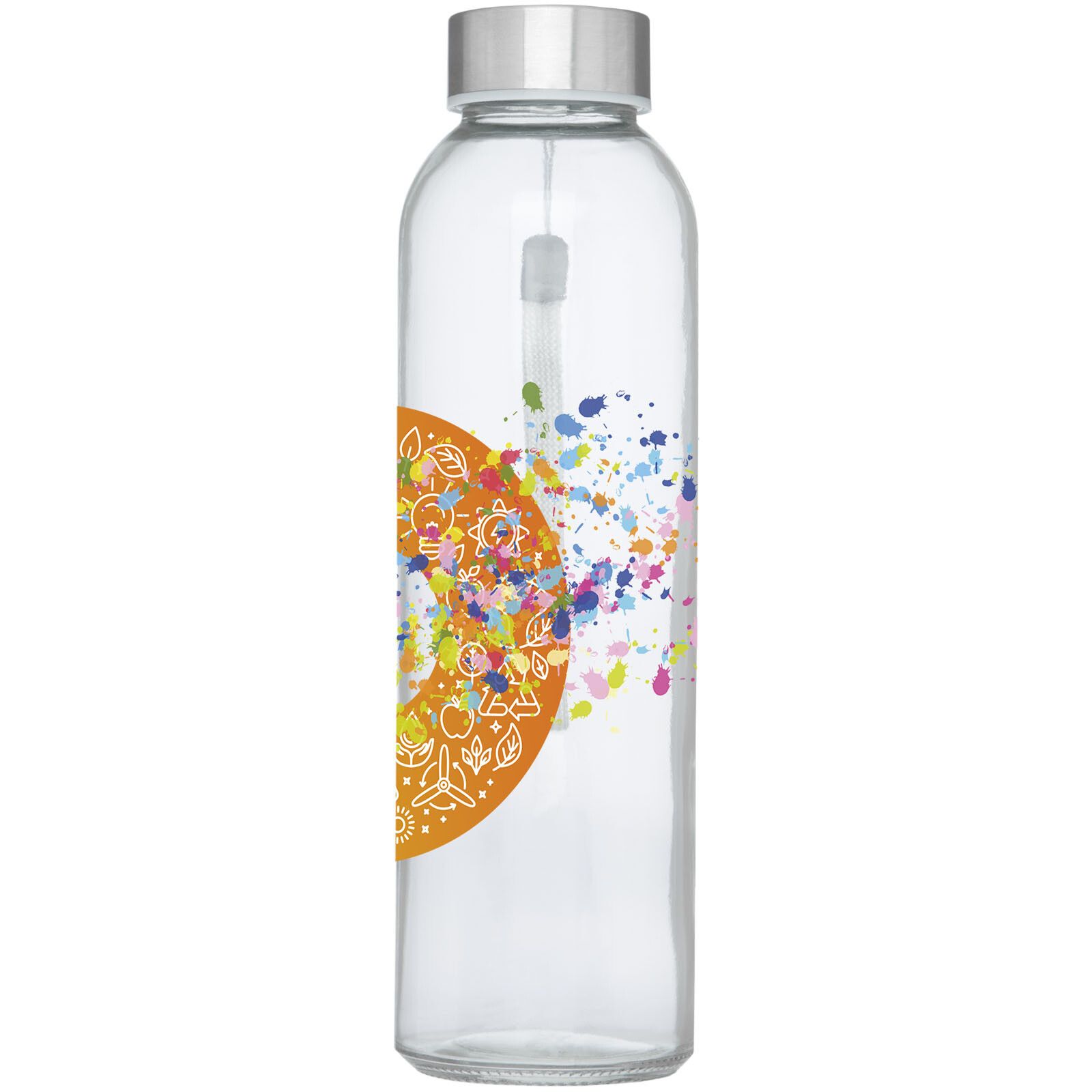 Bodhi 500 ml Glas-Sportflasche - rot-410