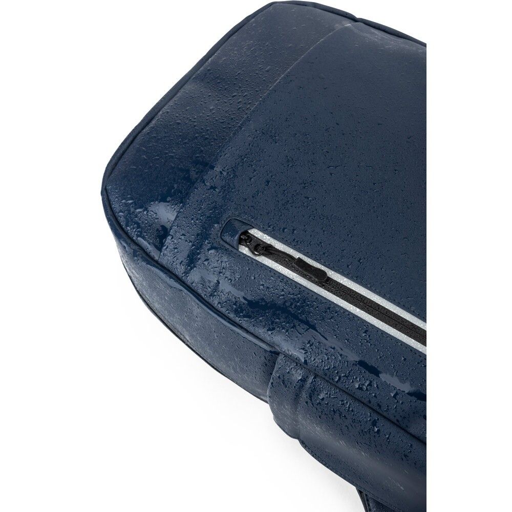 NOUMEA Laptop-Rucksack (16") aus PU - blau-436