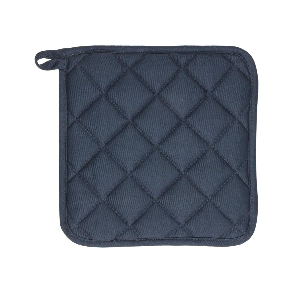 Topflappen Heat resistant - blau - grau-19