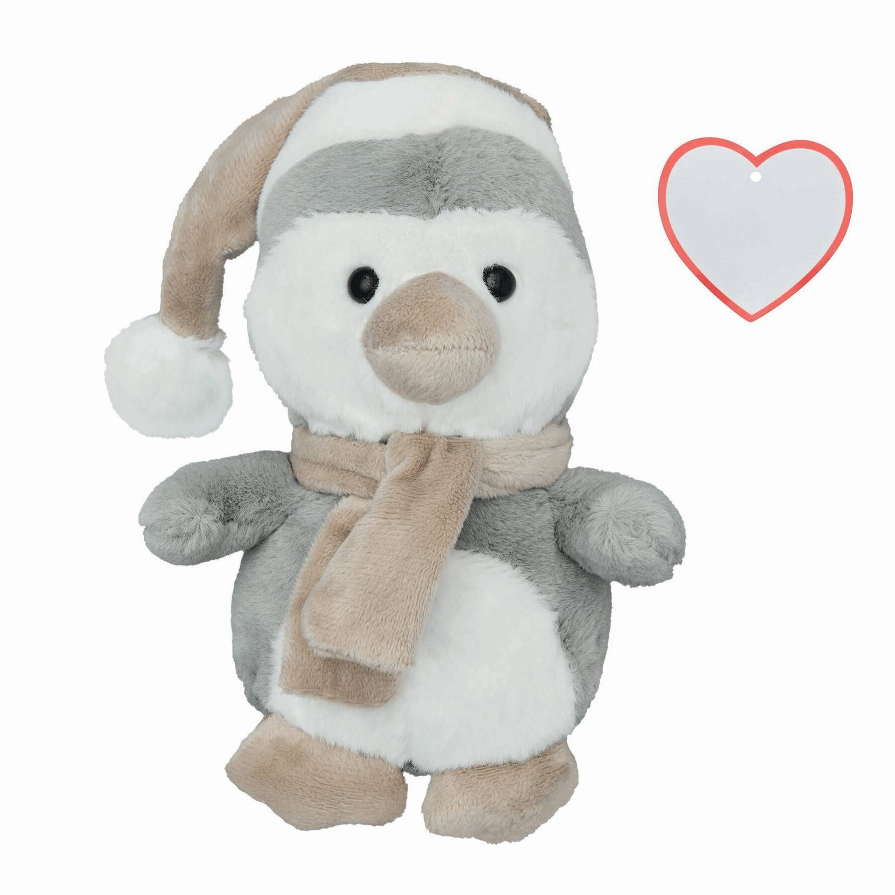 Plüsch-Pinguin PIPITO - grau-232