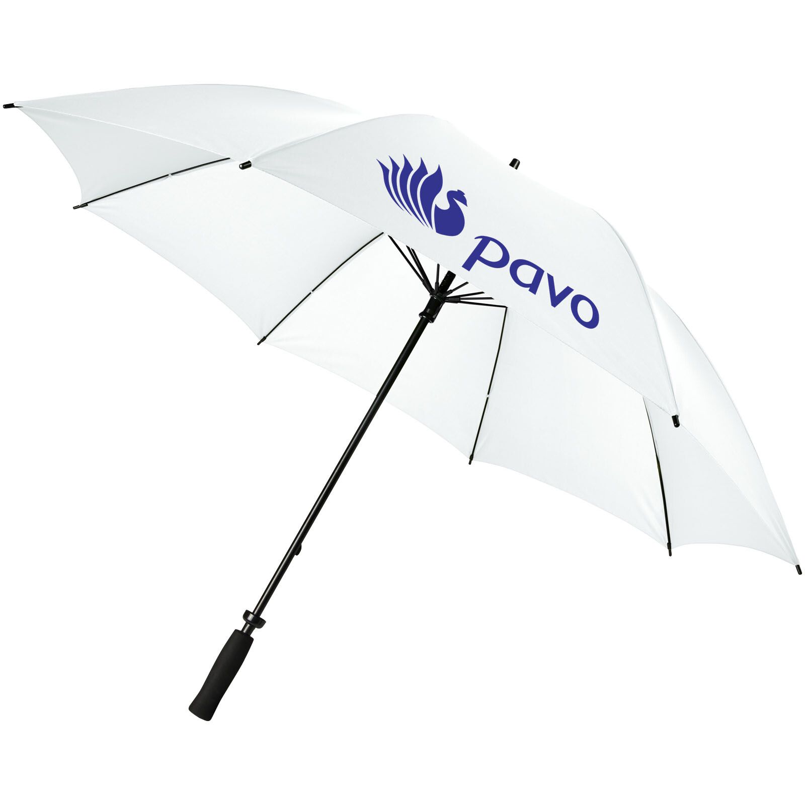 Grace 30“ windfester Golfschirm mit EVA-Griff - weiss-843