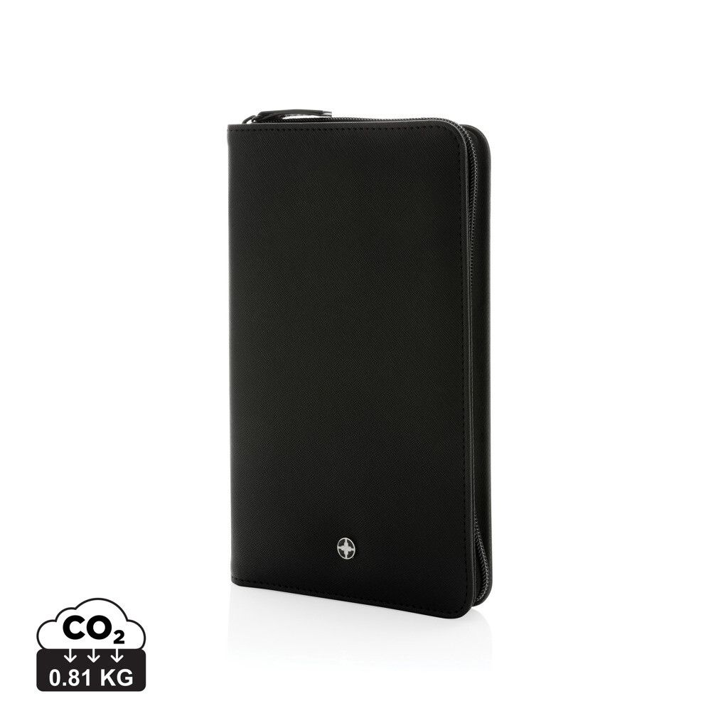 Swiss Peak Heritage RCS rPU RFID Travel Wallet - schwarz-649
