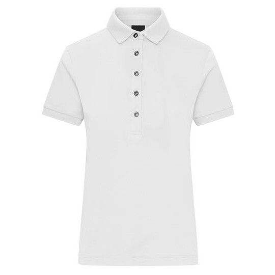 Ladies´ Mercerised Polo - white-298