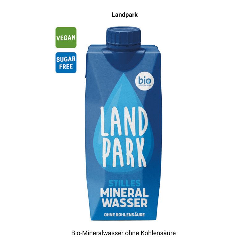 Drink Pack Landpark Mineralwasser naturelle in Werbeverpackung-591
