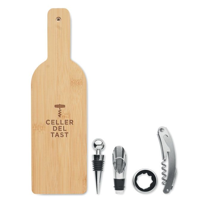 Weinset VINOVAULT SET - holz-962