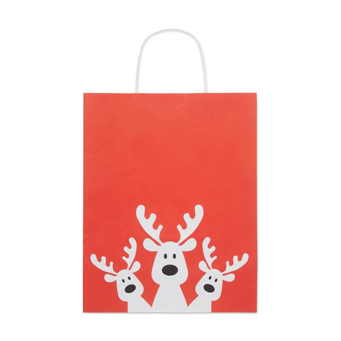 Geschenkpapiertüte, medium BAO MEDIUM - rot-622