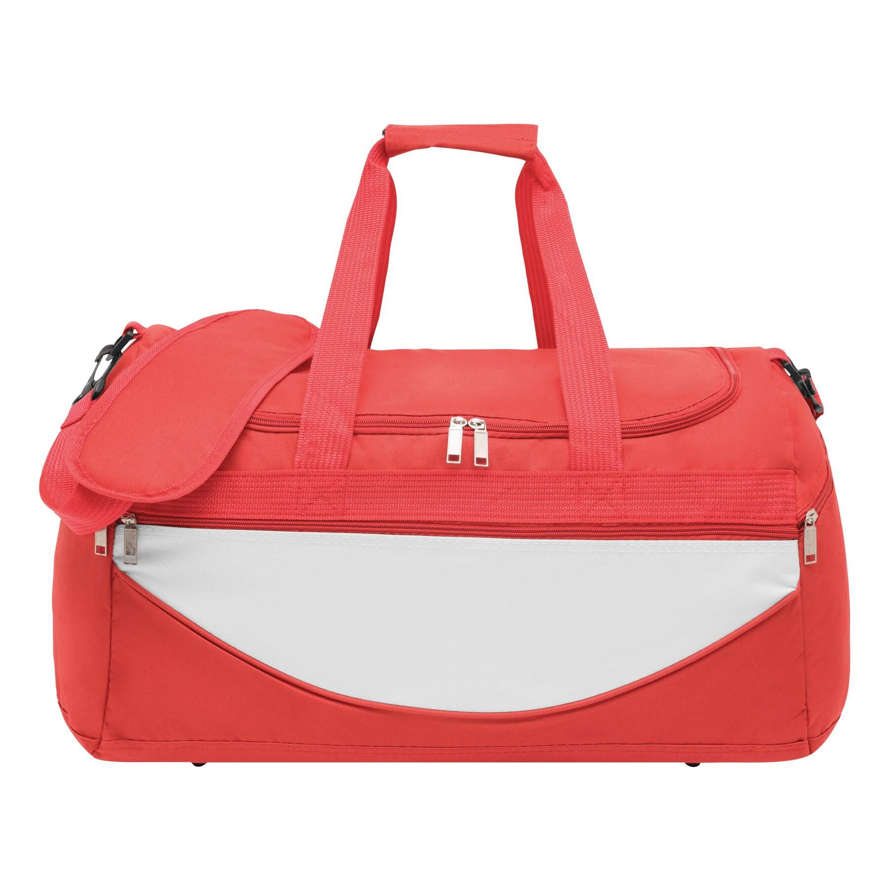 Sporttasche CHAMP - rot - weiß-705