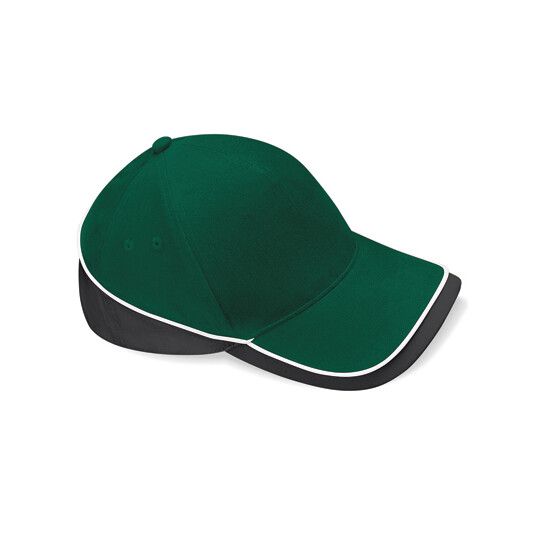 Teamwear Competition Cap - bottle green - black - white-544