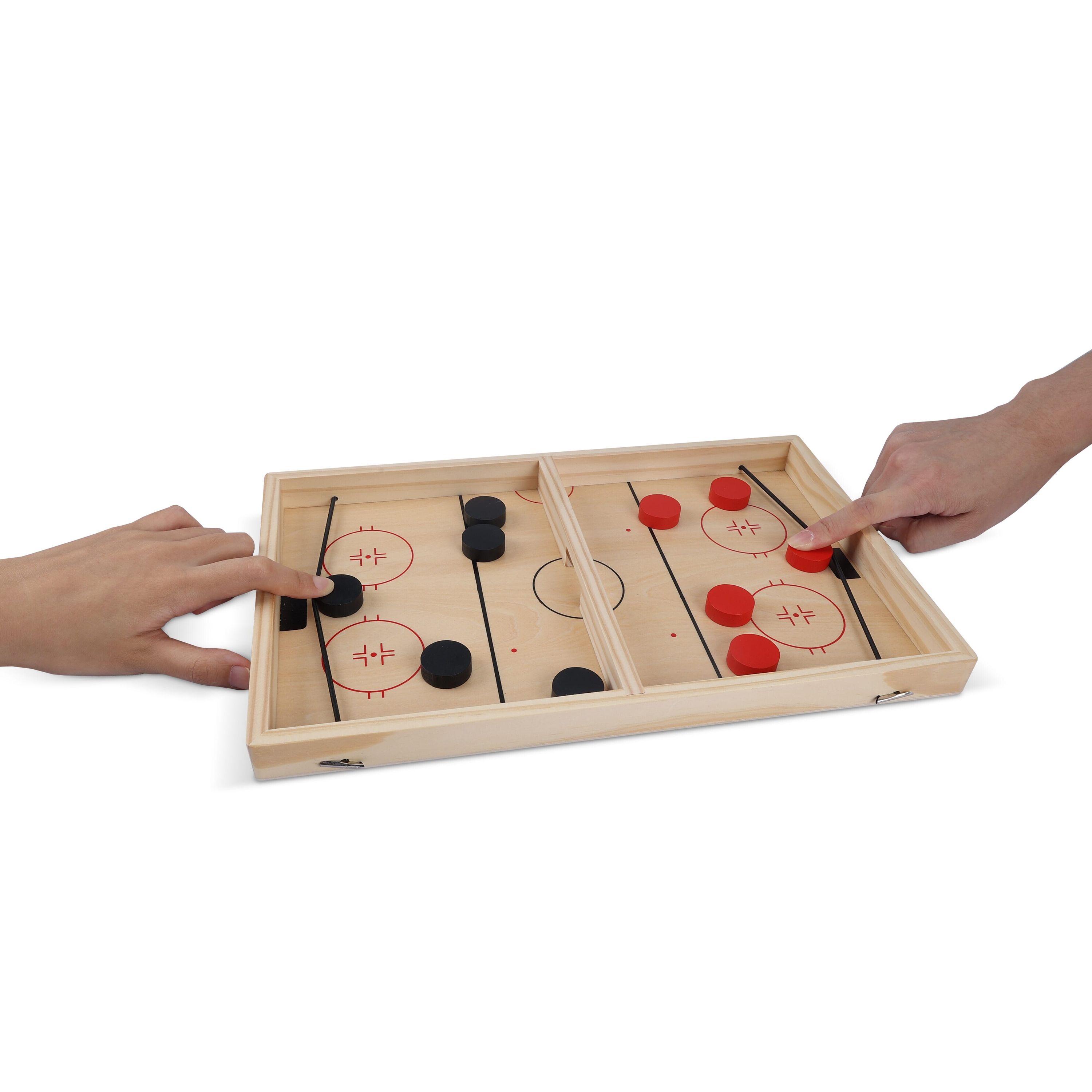 InSideOut Tisch-Puckhockey - holz  -  holz-2