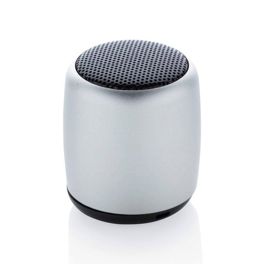 Kabelloser Mini-Lautsprecher aus Aluminium - silber-33